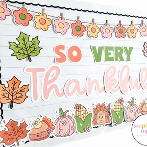 Prikbord Thanksgiving | Prikbord november met knutselwerkjes!