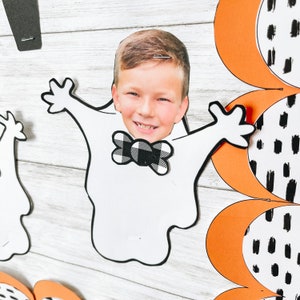 Halloween Bulletin Board Kit & Ghost Student Activity | Includes ...