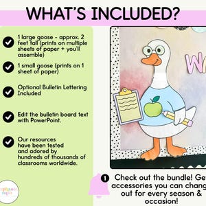 Classroom Goose, Back to School Goose for the Classroom | Goose ...