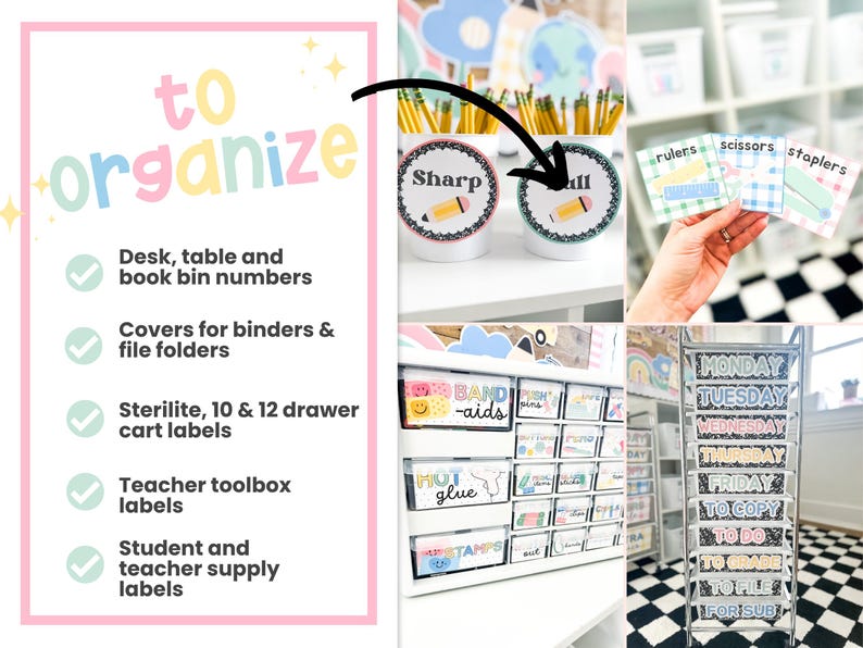 Pastel Classroom Decor Bundle | Classroom Decor Theme | Classroom Decor ...