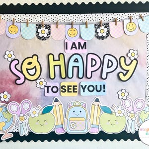 Bulletin Board | Bulletin Board Ideas | Back to School Bulletin Board | Editable | August Bulletin Board | Welcome Back to School