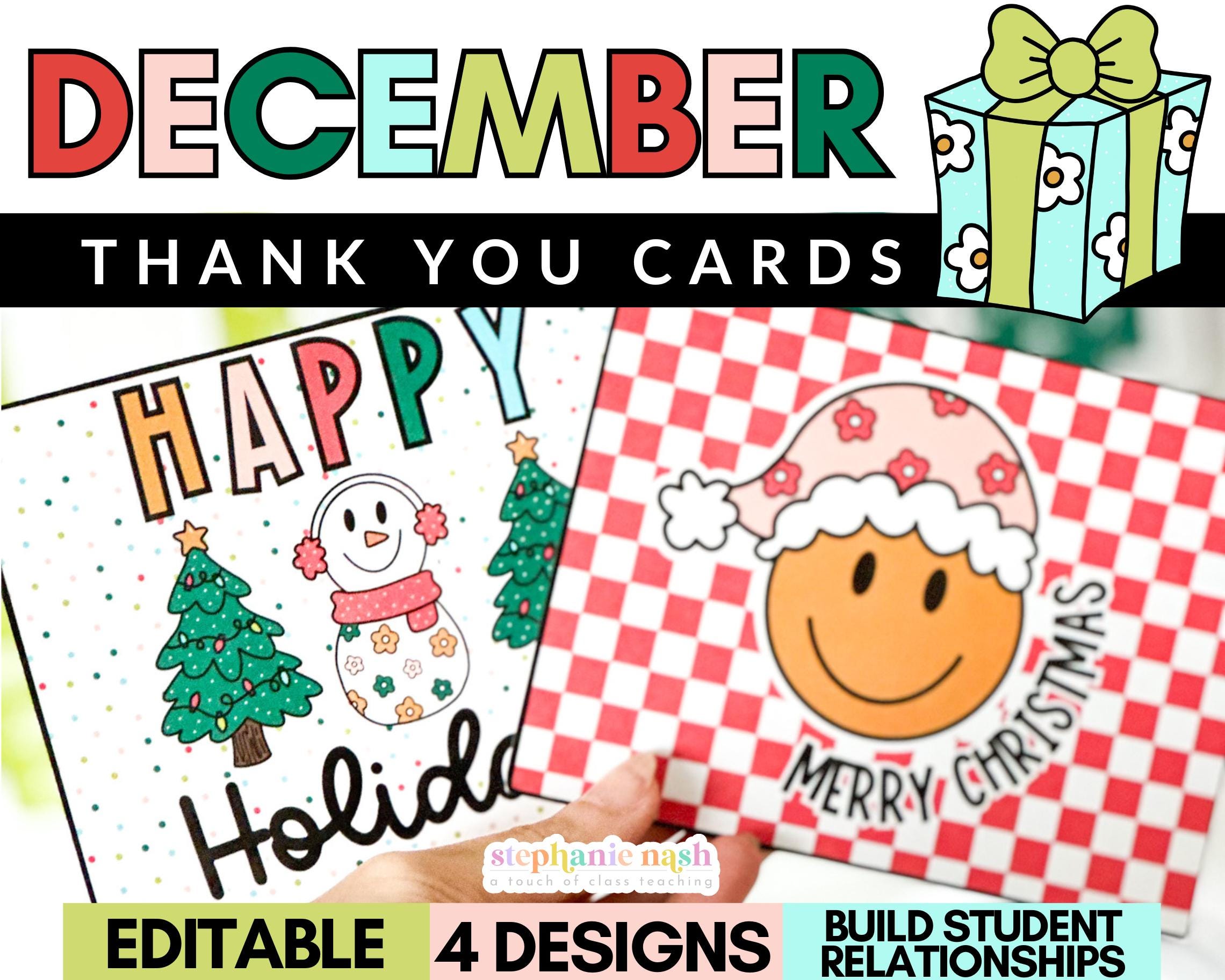 Buy Christmas Thank You Cards Christmas Gift Tags Holiday