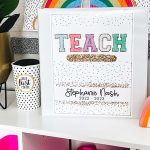 Groovy Classroom Decor | Binder Covers