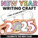 2025 New Years Craft + New Year Writing Activity | New Years Resolution ...