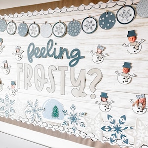 Winter Bulletin Board | Snowmen Bulletin Board | Snowman Bulletin Board | Winter Bulletin Board Ideas