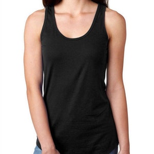 Wifey Shirt Women's Black Racerback Tank Top for Bride or Bachelorette Party image 6