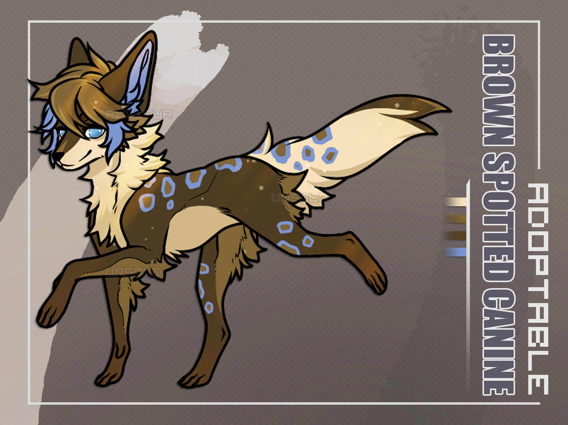 Adoptable Furry Feral Canine Spotted Dog Fox Wolf Anthro OC - Etsy Adoptable Furry Feral Canine Spotted Dog Fox Wolf Anthro OC - Etsy