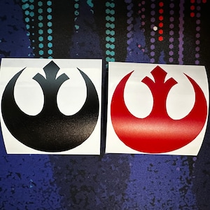 Star Wars Rebel Insignia | Vinyl Sticker | Multiple Colors