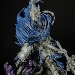 Hand-Painted Artorias Statue: Dark Souls Resin Collectible