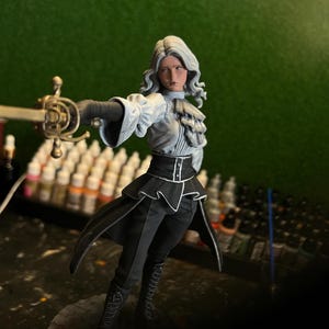 Maelle / Alicia – Hand-Painted Fantasy Figurine | 23cm (9”) Resin Statue | Limited Edition Art Collectible