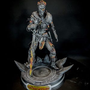 Souls of Cinder Resin Statue: Hand-Painted Dark Souls 3 Boss