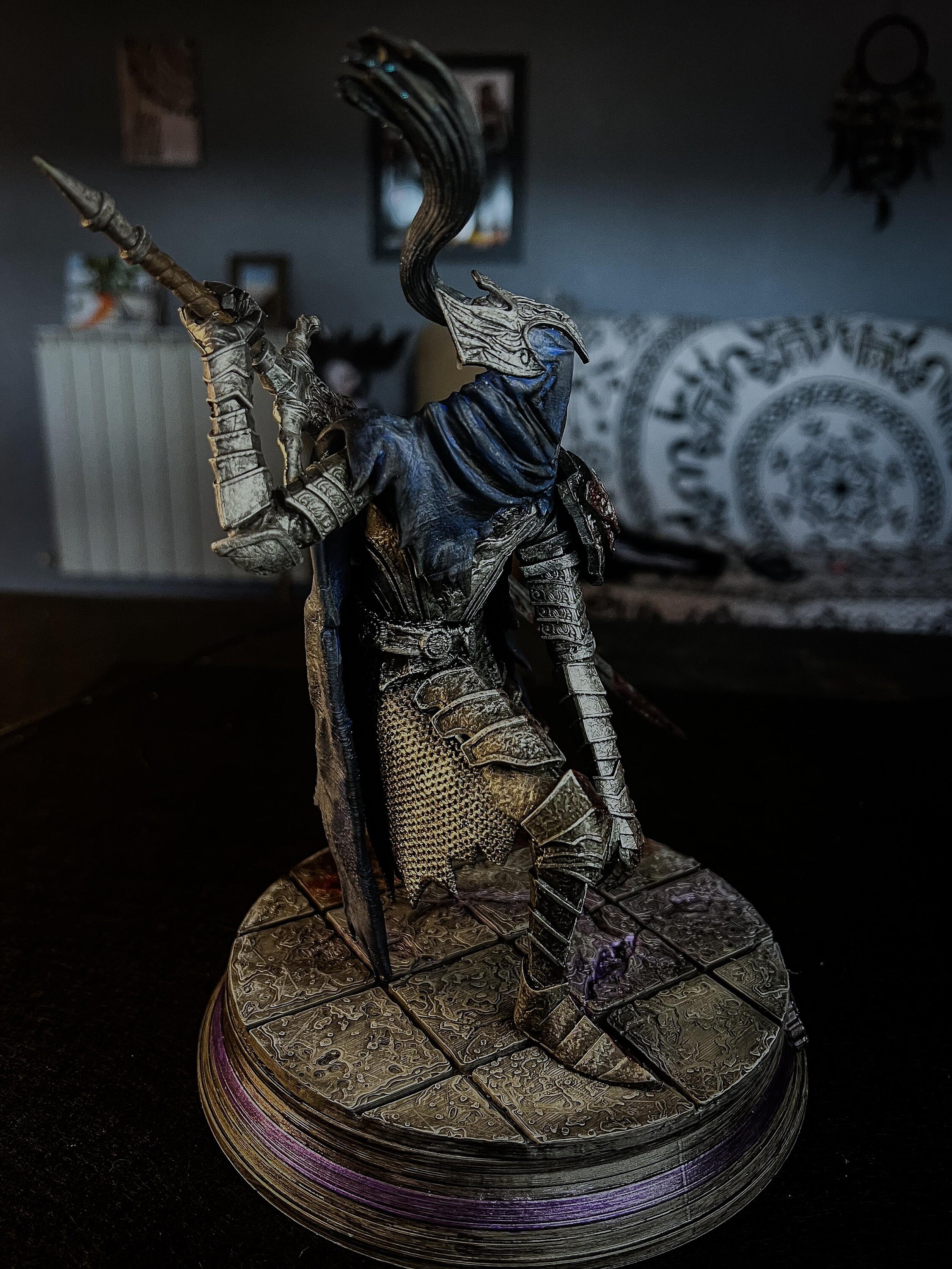 Statua Artorias The Abyss Walker 25 Cm &ndash; Fortis Fortuna Studios, Edizione 1:6