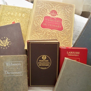 Antique Dictionary Pages, Vintage Dictionary Pages, 25 Plus Pages