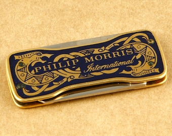 EKA Eskilstuna Schweden Philip Morris International Vintage Werbe Taschenmesser