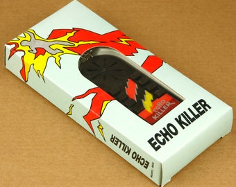 Echo Killer vintage pistolet électronique arme effets sonores porte-clés fabriqué à Taiwan