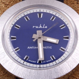 Ruhla UFO mechanische Handaufzugs-Vintage-Uhr, hergestellt in Ostdeutschland, neu aus altem Lagerbestand Bild 2