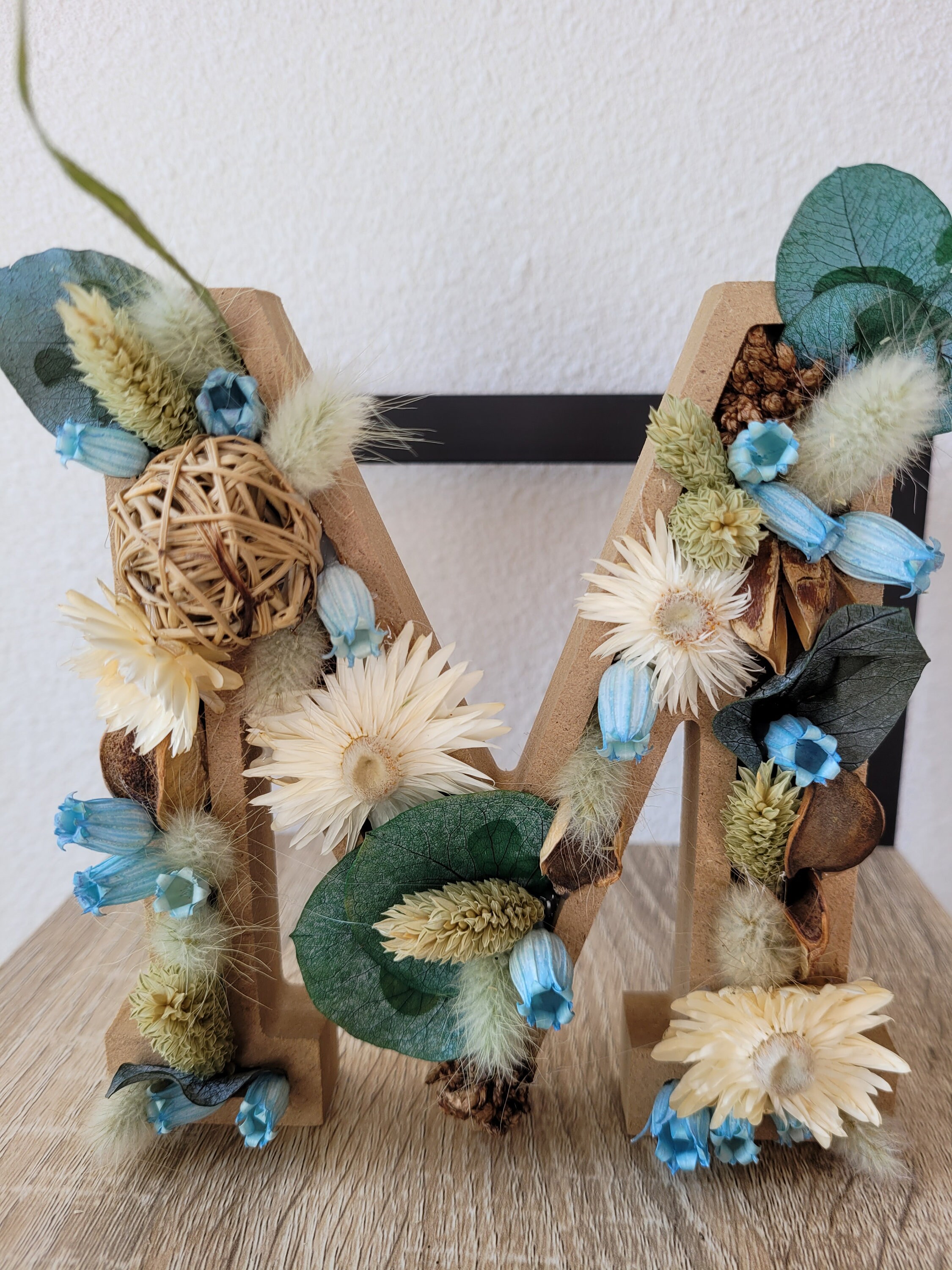 Lettre Fleurie Initiale à Poser