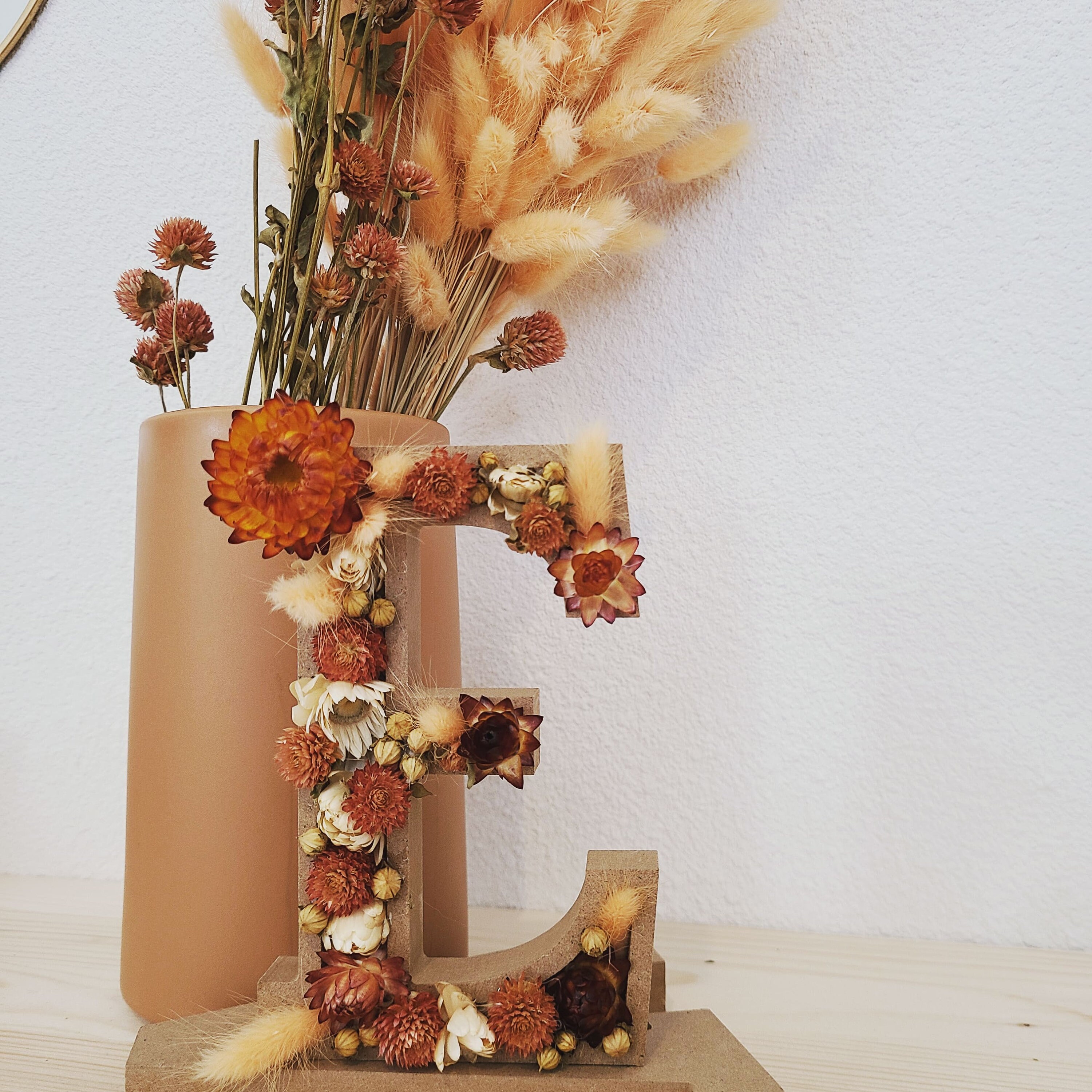 Lettre Fleurie Initiale à Poser.