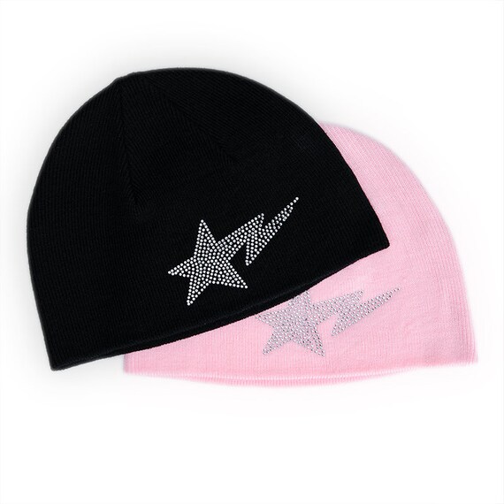Star Rhinestone Beanie | Etsy Ireland