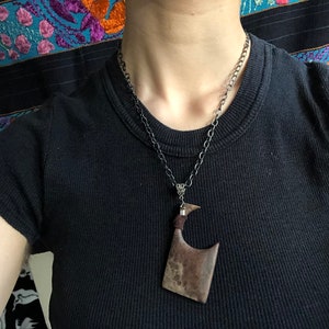 100% Recycled Wood Scrap Necklace