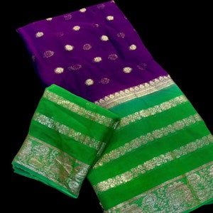 Viscose Georgette Sarees For Women