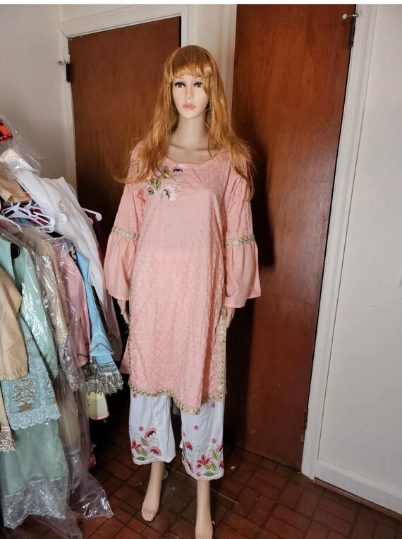 Pakistani 2 piece Dress Stitched Casual New collection Stuff Lawn home wear