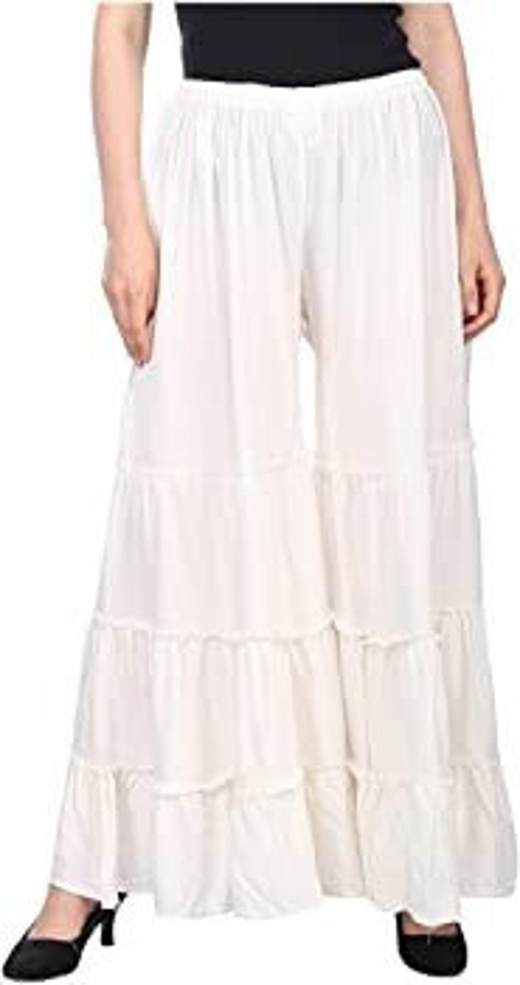 Buy Utsa by Westside White Cropped Ethnic Pants for Online @ Tata CLiQ