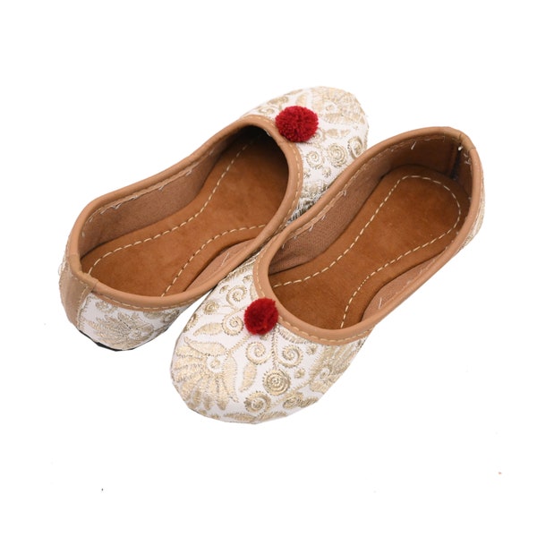 ssa, Children's Kids Khussa, Punjabi Jutti, embroidered Pakistani Khussa, Indian shoes, children's shoes, flat slip on shoes