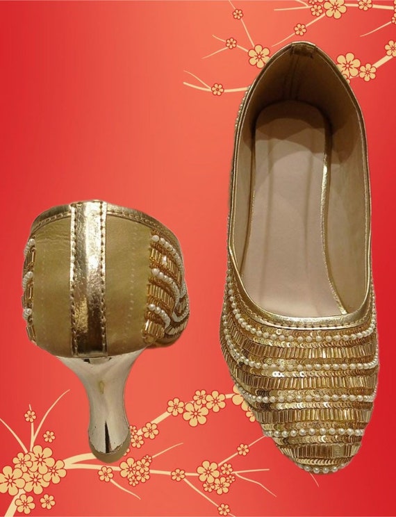Punjabi jutti with heels deals