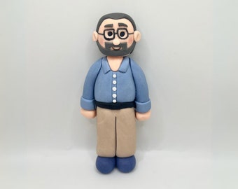 Personalised Cake Topper, Person Cake Topper, Man Cake Topper, Women Cake Topper, Handmade Edible Cake Topper