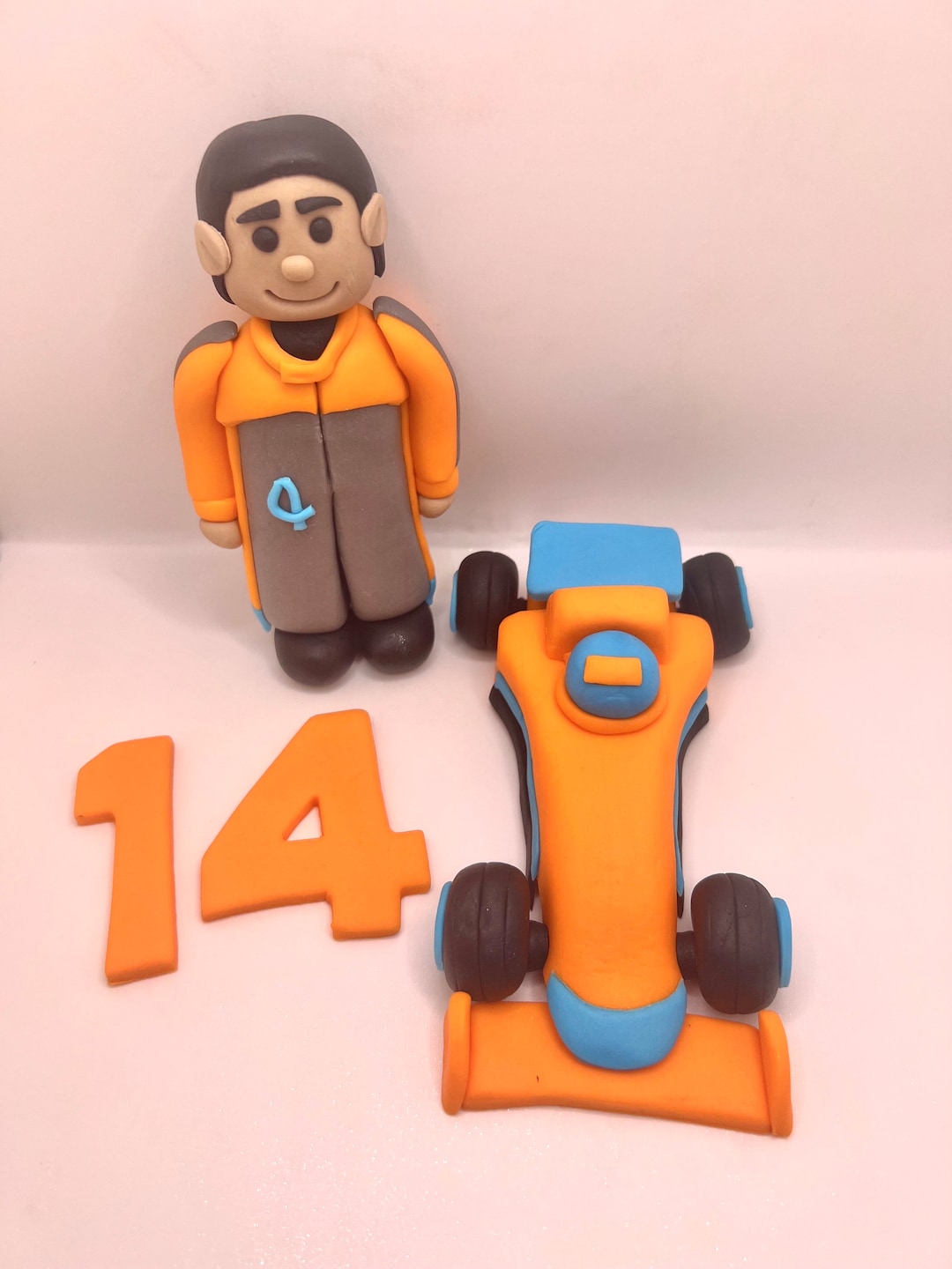 Racing Driver Cake Topper, Motor Racing Cake Topper, Racing Cake Topper