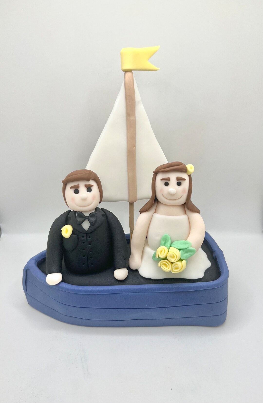 Boat Cake Topper Sailing Cake Topper Wedding Cake Topper Etsy