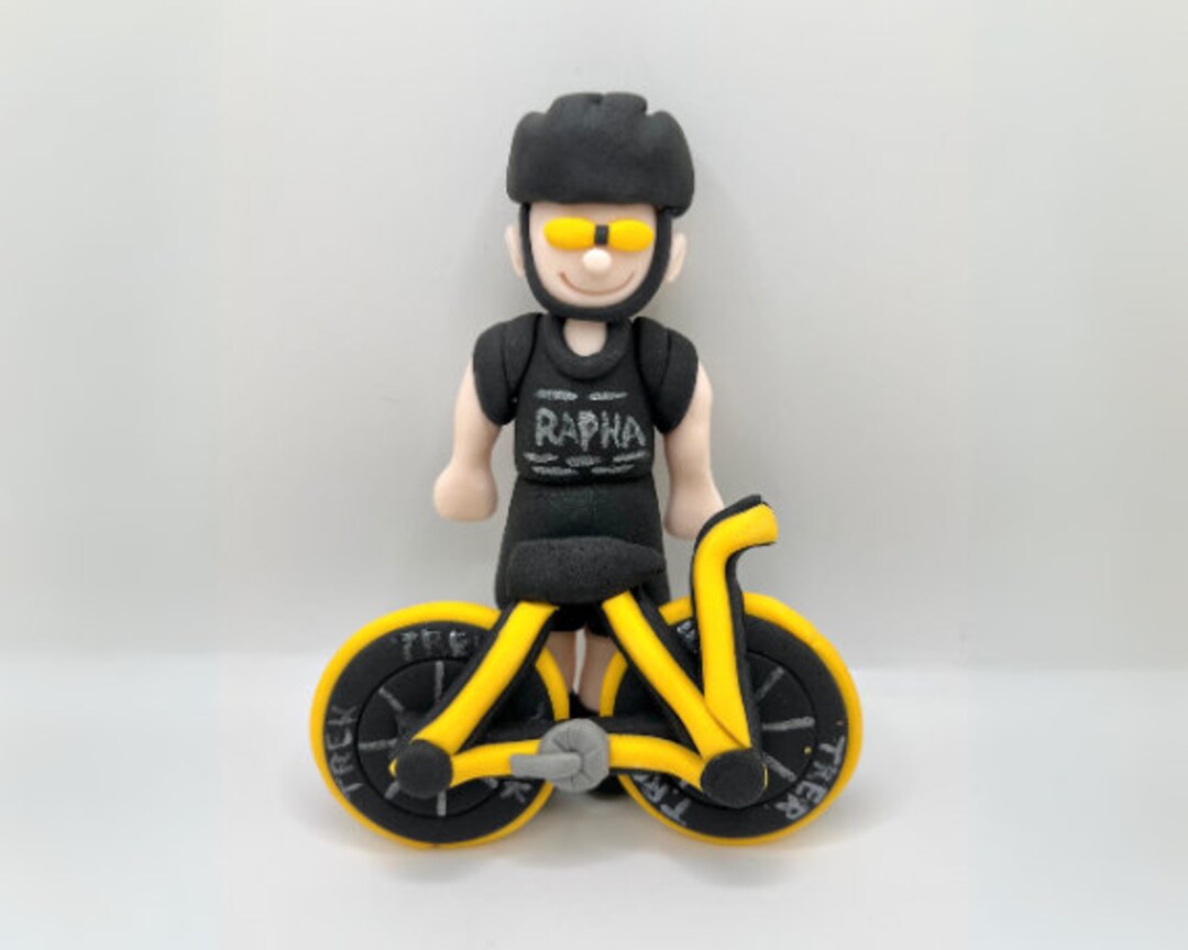 Cyclist Cake Topper, Bicycle Cake Topper, Bike Cake Topper Cycling Cake ...