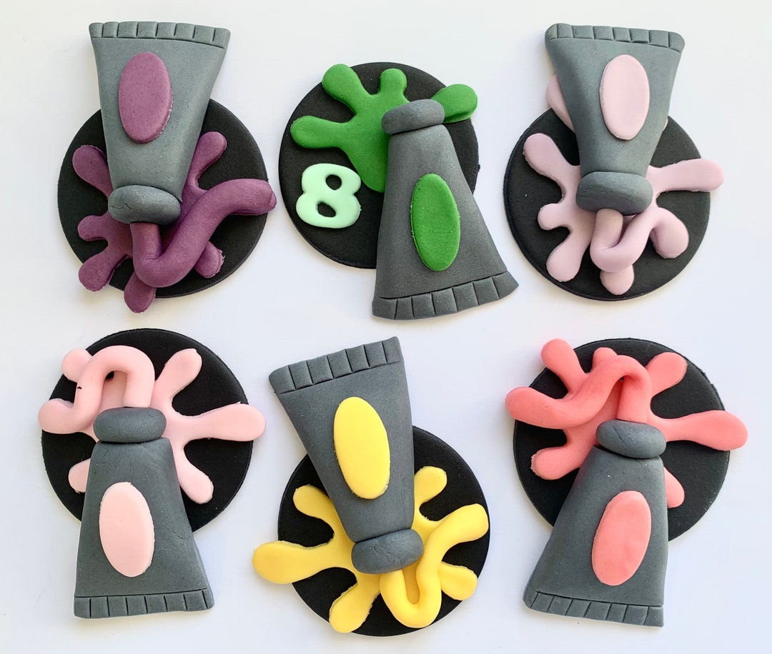 Art Cake Topper Painting Cake Topper Painter Cake Topper Etsy UK