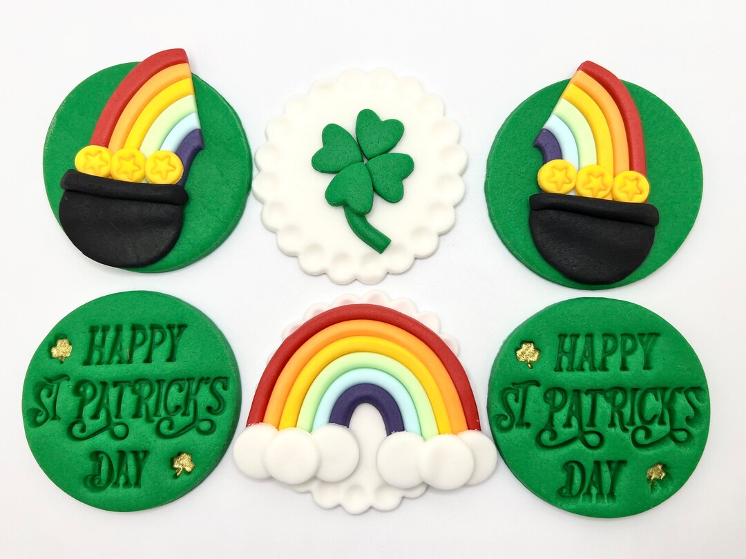 cute st patricks day cake toppers