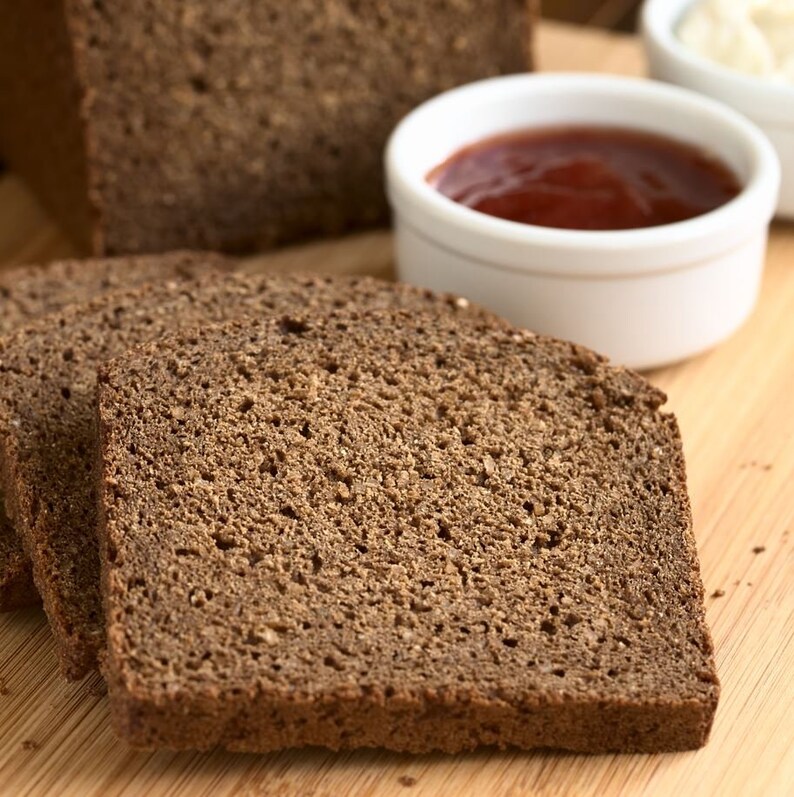 Pumpernickel Bread 2 Pack16 Oz per Loaf Sandwich Bread Kosher Bread
