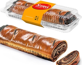 Stern's Bakery Hungarian Chocolate Kokosh Cake, Traditional Pastry, Dairy Nut Free