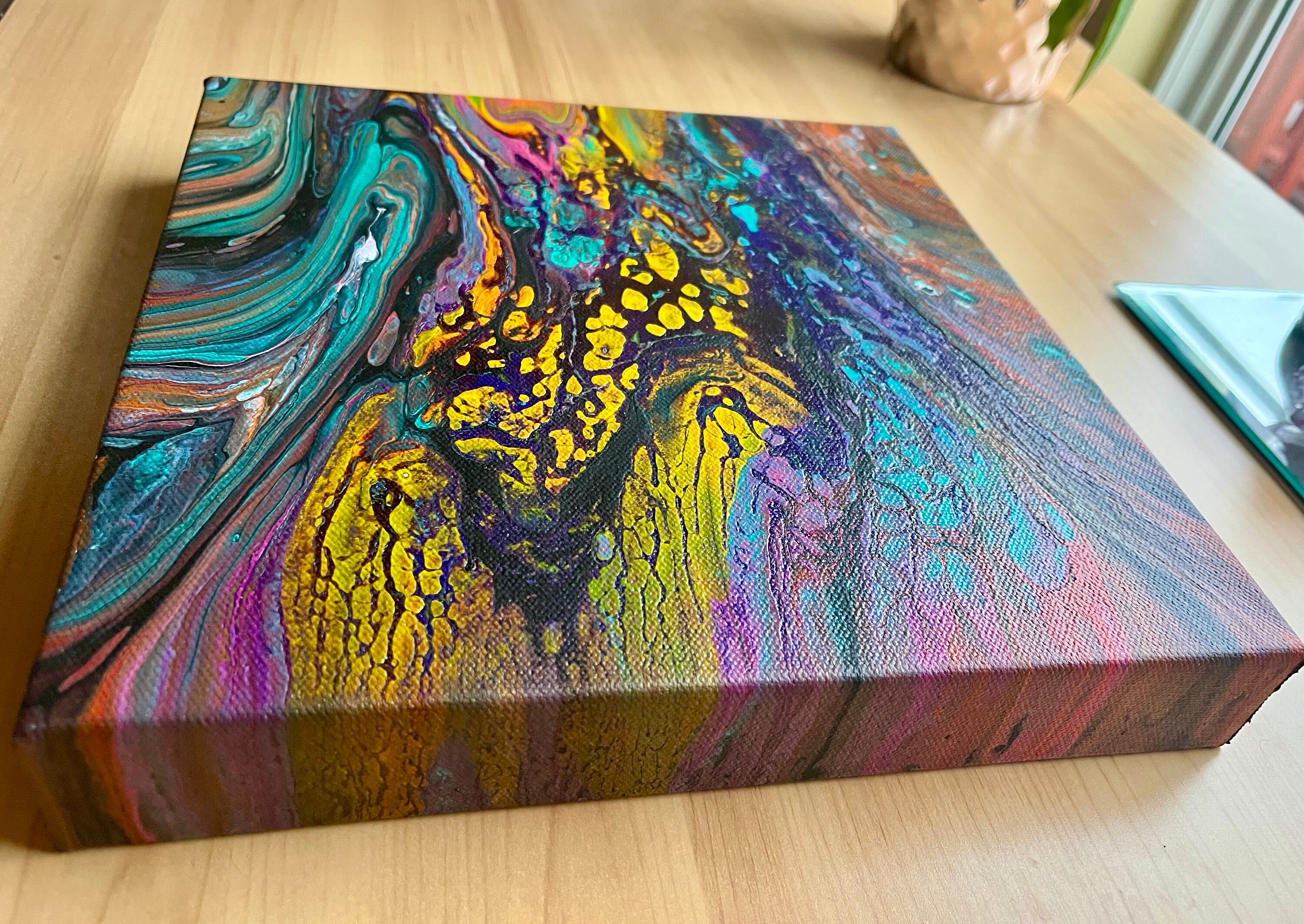 Painting Dutch Pour Fluid Art - Etsy