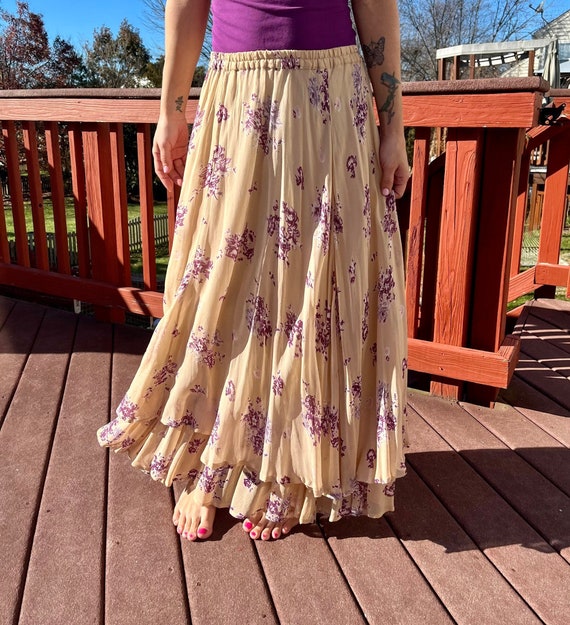 Vintage Skirt Gail Garner for All That Glitters San Fransisco ~