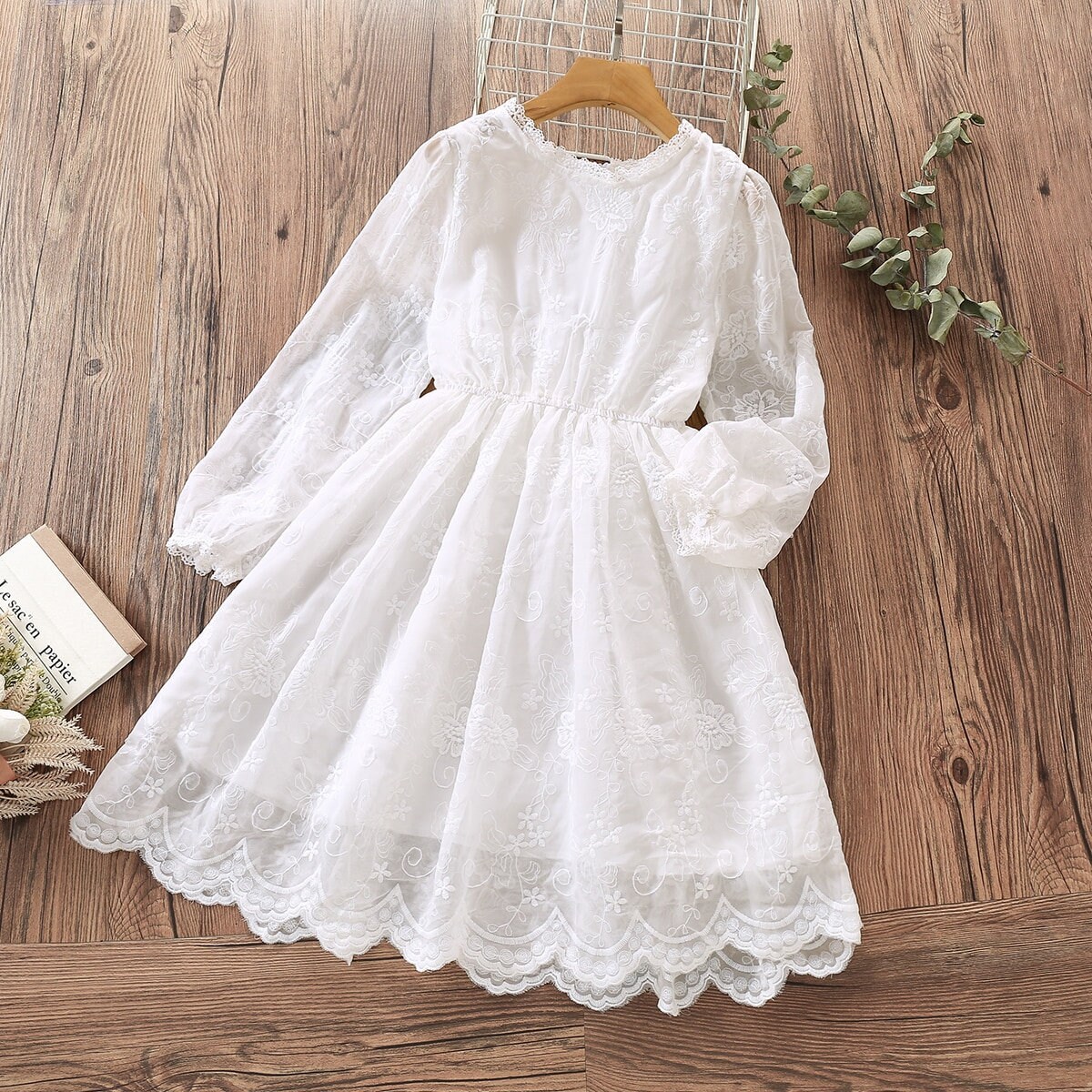 White Christmas Dress Etsy