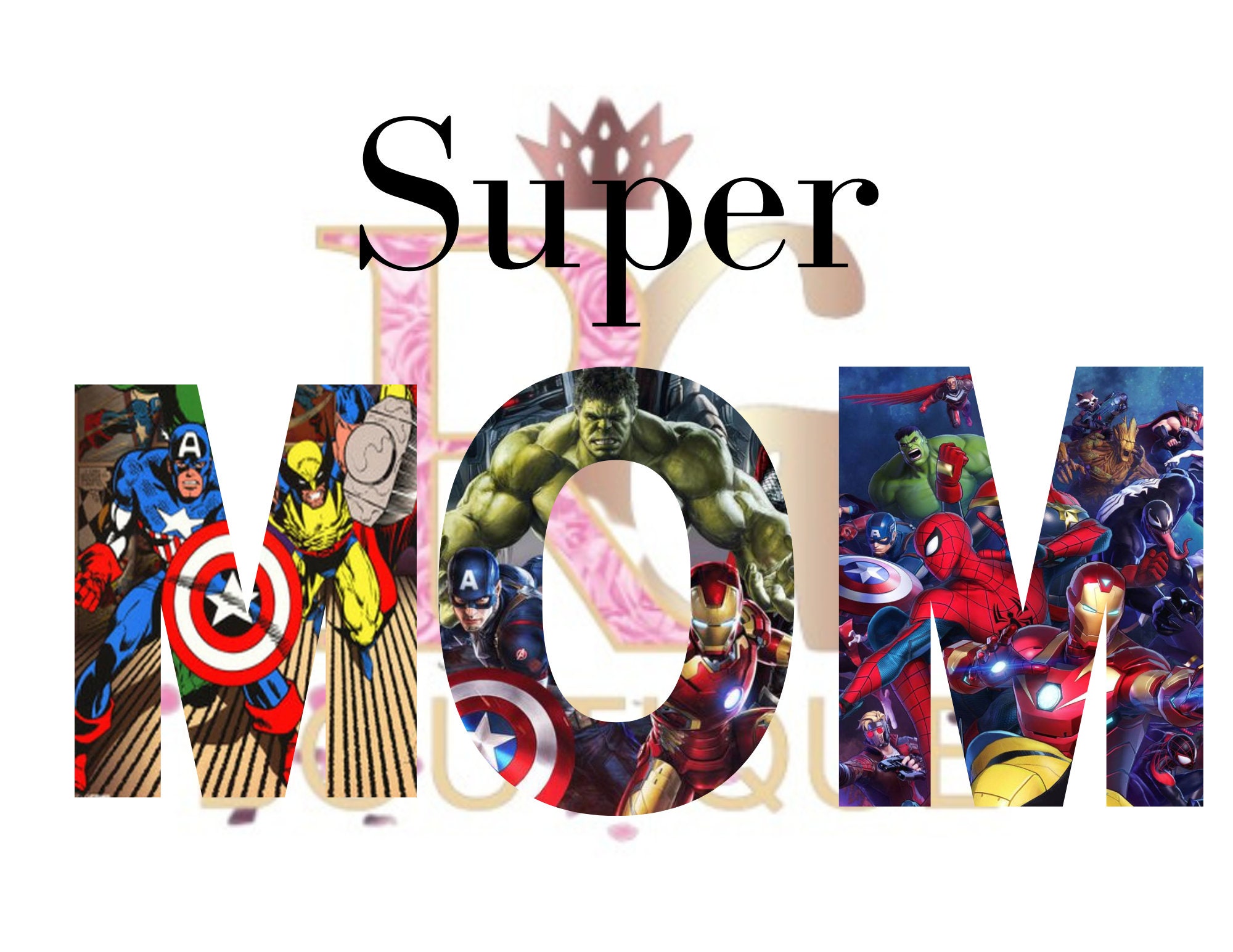 Super Mom & Dad Etsy