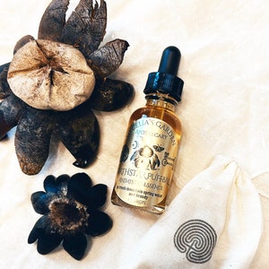 Earthstar Puffball Animistic Essence and Oracle