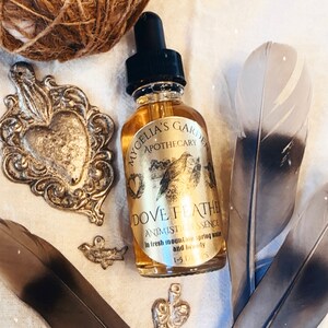 Dove Feather Animistic Essence and Oracle
