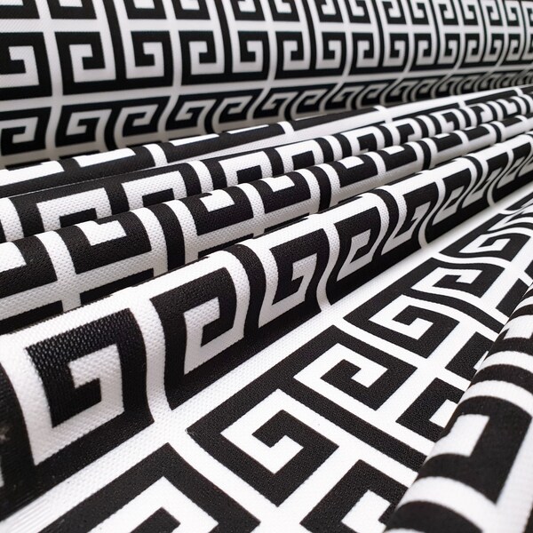 Greek Key Fabric - Etsy