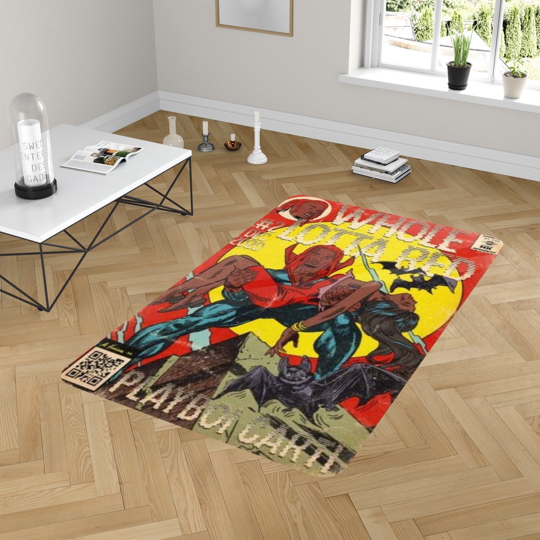 Playboi Carti Rug Whole Lotta Red Rug Hip Hop Rug Music Etsy