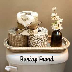 Toilet Paper Storage, Toilet Paper Cover, Toilet Paper Holder, Gold and White, Bathroom Accessory, Bathroom Decor, TPTux, Luxury, Elegance