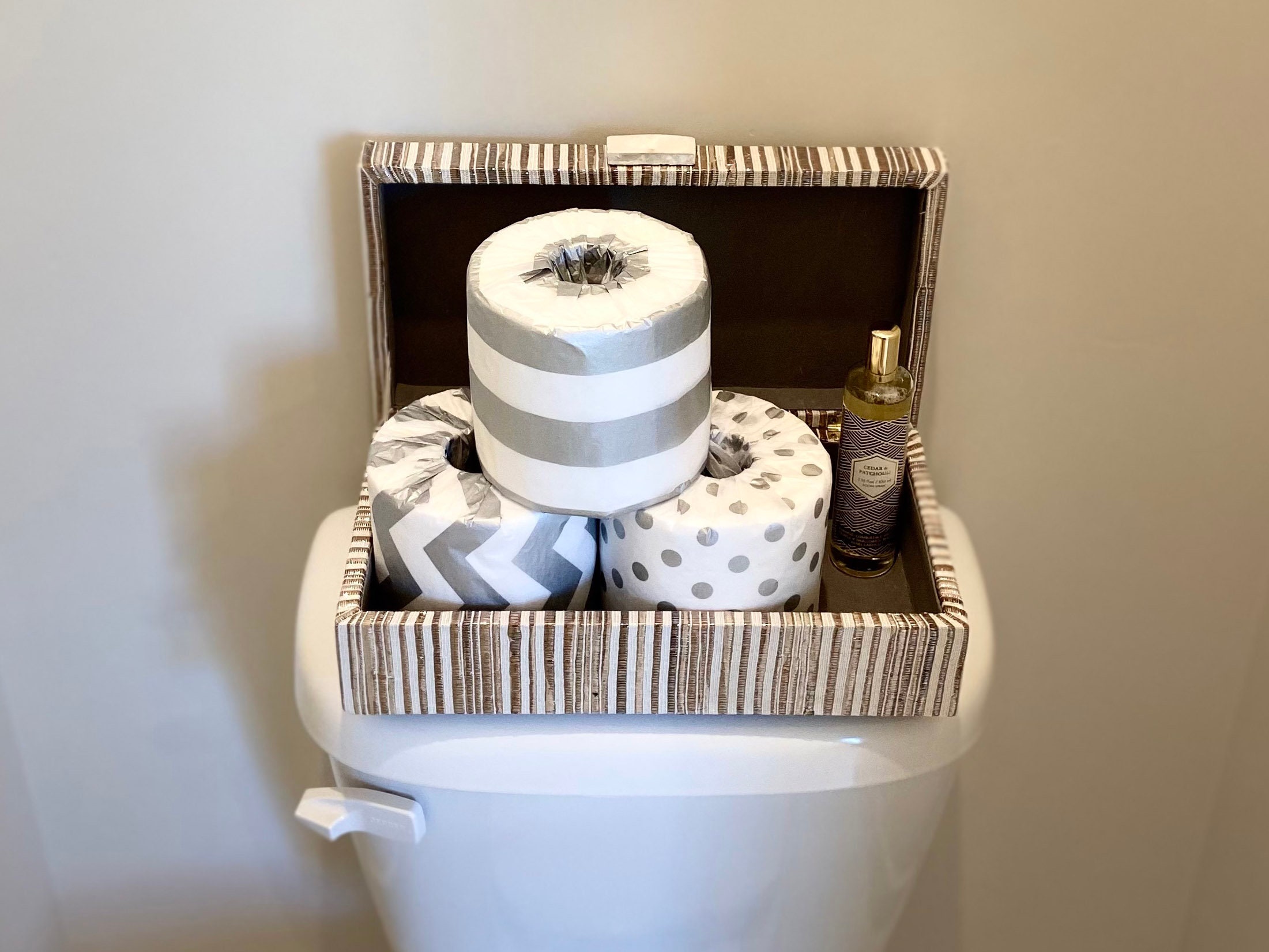 Toilet Paper Storage Toilet Paper Cover Toilet Paper Holder Etsy