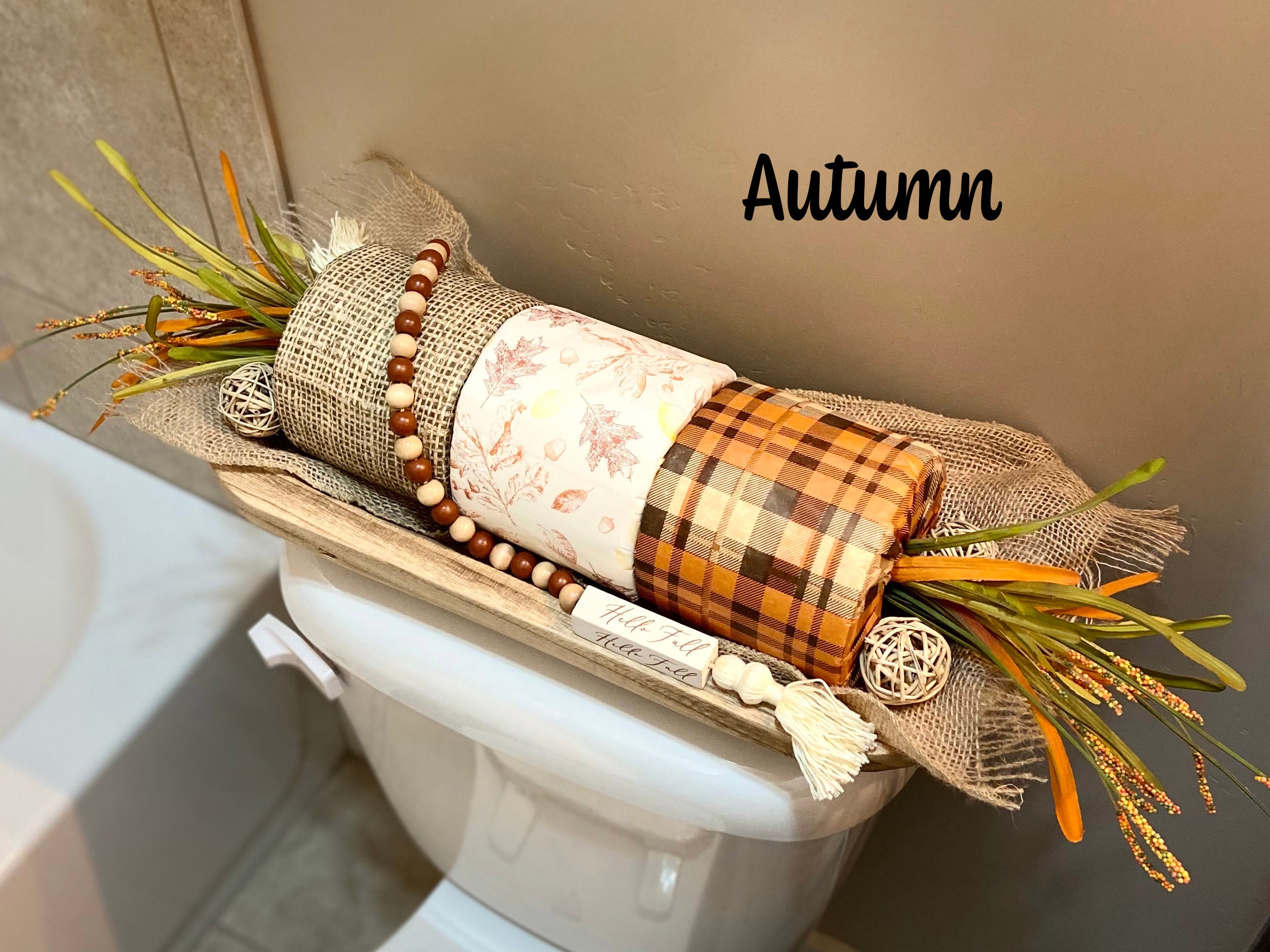 Couple Owl Toilet Paper Holder Decorative, Bathroom Animal Wall