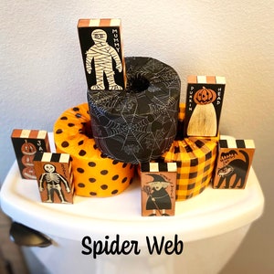 Toilet Paper Storage, Toilet Paper Cover, Toilet Paper Holder, Bathroom Accessory, Halloween, Bathroom Decor, Gift For Mom, TPTux