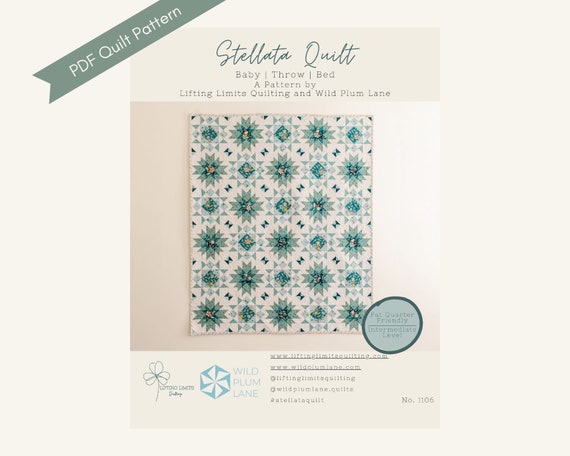 Stellata Quilt PDF Pattern